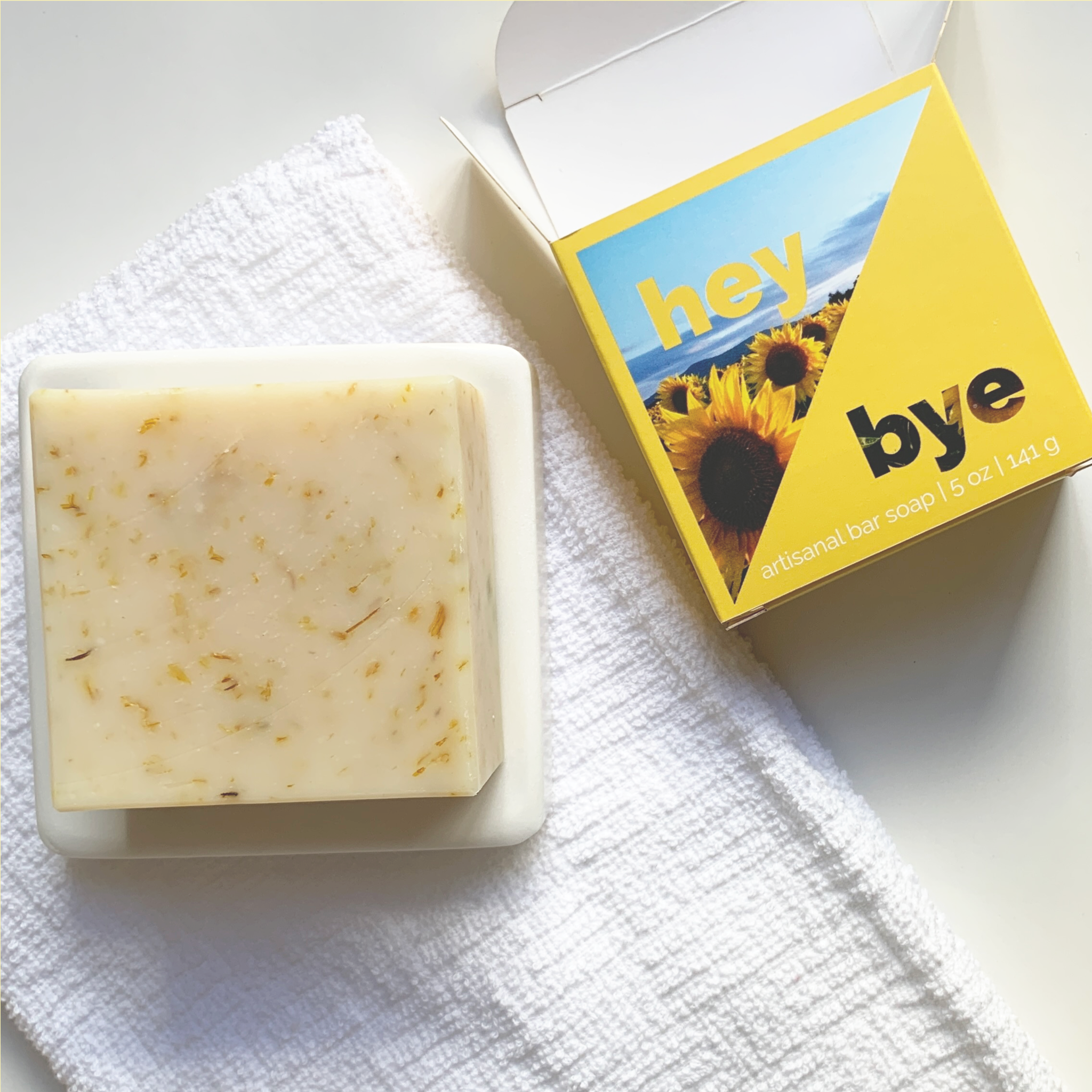 Sunshine & Yellow Flowers Bar Soap